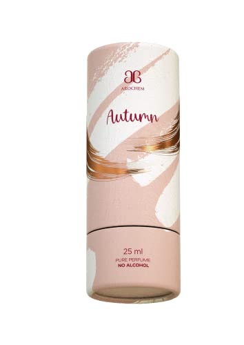 Image of Arochem Autumn Pure Perfume 25 Ml for Men and Women | Alcohol-Free Unisex Perfume Roll-On | Fragrance