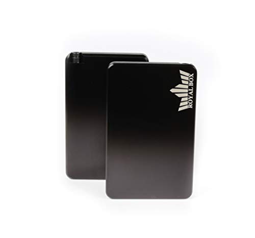 Royal Box Kit de Rapé - Sniff Set - Edición Classic (Negro)