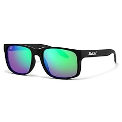 Matte Black / Green Mirror