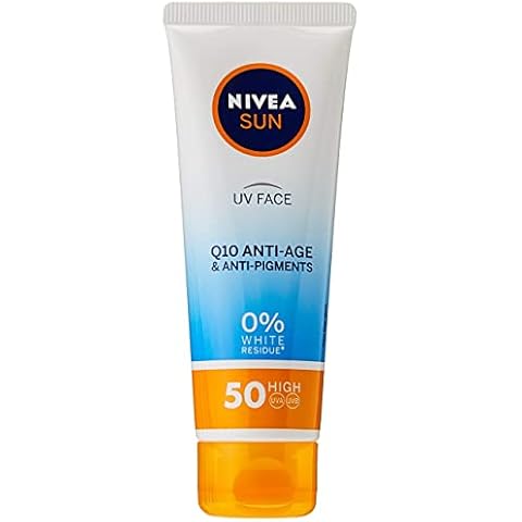 Nivea UV Face, LSF 50, Q10, Anti-Age & Anti-Pigment Cover