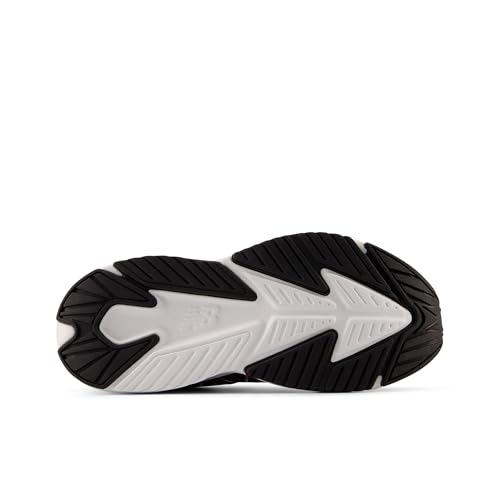 New Balance Kid's Rave Run V2 Lace-Up Running Shoe, Team Red/Black/Black Cement, 1 M Little Kid
