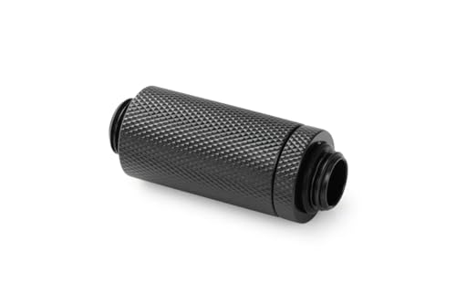 Alphacool ES D-Plug 41-69 mm G1/4 mâle vers G1/4 mâle – Noir profond (17650)
