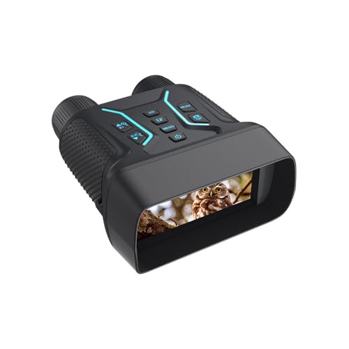 Tonefu�Î��X�R�[�v, NV016 300 ���[�g���ԊO�� �o�ዾ�i�C�g�r�W���� 4 �C���` 5K UHD 52MP 10X �f�W�^���Y�[���o�ዾ�]������L�����v�p �Î��S�[�O�� (�u���b�N)