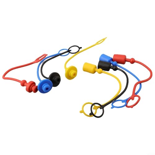 Image of 8Pcs Hydraulic & s Set For ISO7241-A (ISO-A) Series, For PARKER6600 / AEROQUIP5600 / For HANSEN HA15000, 1 /4'', 3 /8'', 1 /2'' Male Cap And Female Cover (3 /8INCH)