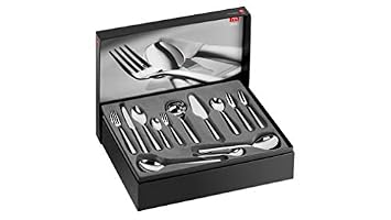 ZWILLING Senses Besteck Set, Für 12 Personen, 68-teilig, Mit Servicebesteck, Edelstahl, Mattiert, Silber | Amazon price tracker / tracking, Amazon price history charts, Amazon price watches, Amazon price drop alerts