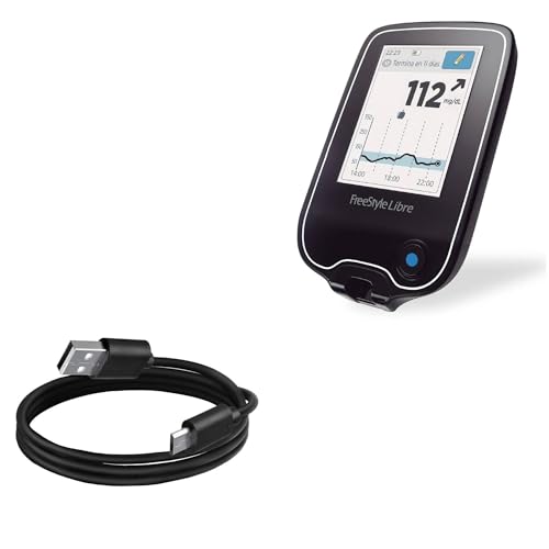 BoxWave Cable Compatible with Freestyle Libre Reader - DirectSync Cable, Durable Charge and Sync