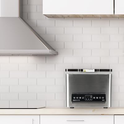 Miniatura 3 de VacMaster Sellador al vacío de cámara VP95 con bomba de aceite industrial. Ideal para porciones de comidas para preparación de comidas,