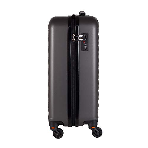 Mala de Bordo em ABS Com 4 Rodas 360 - Inglaterra (Grafite)