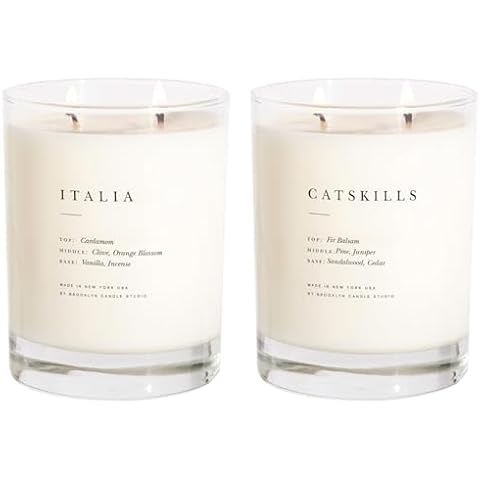 Brooklyn Candle Studio Italia and Catskills Escapist Candle Bundle Cover