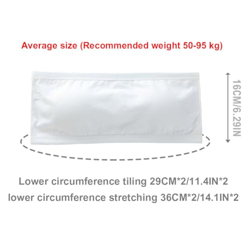 Girls Strapless Bandeau Bra - Seamless Training Bras for Teens. Bustier Bra with Sponge Pad for Backless Dress Daily Clothing. 4 Pack (White/Black)3