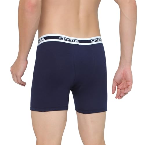 Image of Crystal Men's Cotton Rib Trunks (Pack of 3)