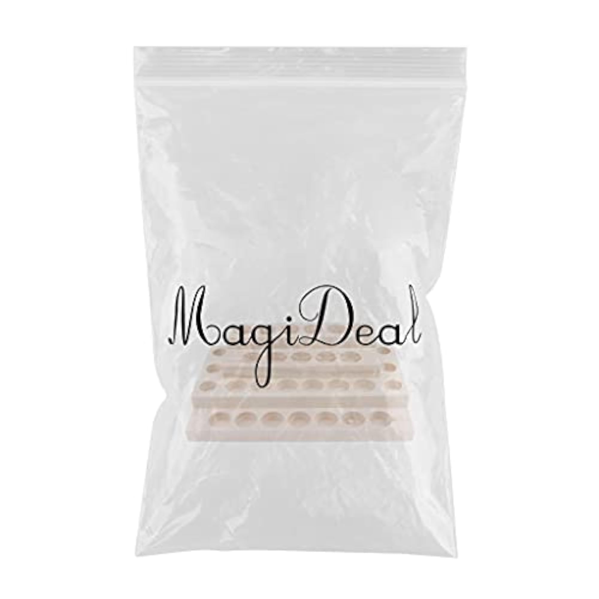 Wooden Essential Oil Holder Display Storage Rack, 30 Slots