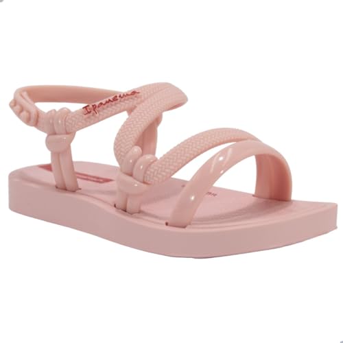 Ipanema Sempre Nova Solar Baby, Sandália Rasteira Bebê Meninas, Rosa, 20-21