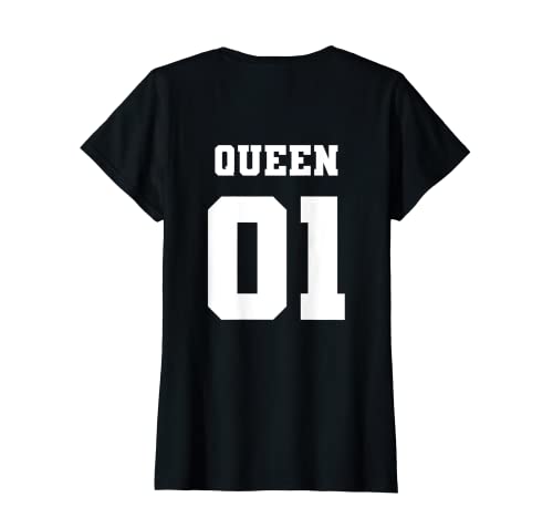 Femme T-shirt pour partenaire, partenaire, amoureux, King Queen 01 T-Shirt