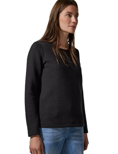 T-Shirt EOS_Structure Femme Cecil B321894 | Haut en maille texturée à col rond