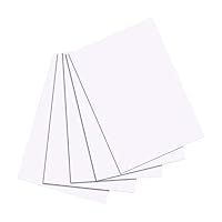 Herlitz Karteikarten A7 blanco VE:100 Stück weiß (Packung mit 4) – Ansicht 2