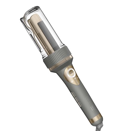 INFINITIPRO BY CONAIR Curl Secret Automatic Curling Iron - 1 1/4-inch Barrel - Hair Curler for All Hair Types and Medium to Long Hair Lengths - Dual Voltage for Worldwide Travel