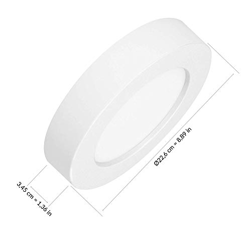 Orno City - Lampada da parete e da soffitto a LED