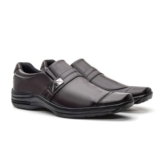 Sapato Social Masculino Clássico Conforto 703 (Preto, BR, Adulto, Numérico, 42)