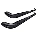 Broadfeet SBFO-235-94X-RP-B 6" Cab Length Black Oval Bent Tube Side Steps