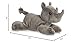 Aurora® Adorable Flopsie™ Rodney Rhino™ Stuffed Animal - Playful Ease - Timeless Companions - Gray 12 Inches