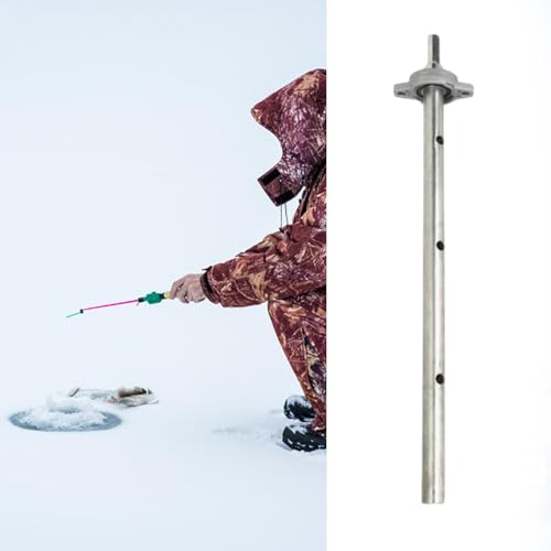 Menolana Ice Drill Auger Extension Rod, Ice Insert 50 cm, Outdoor Sturdy Ice Burrowing, Ice Drill Tool, Ice Chisel for Sea Fishing