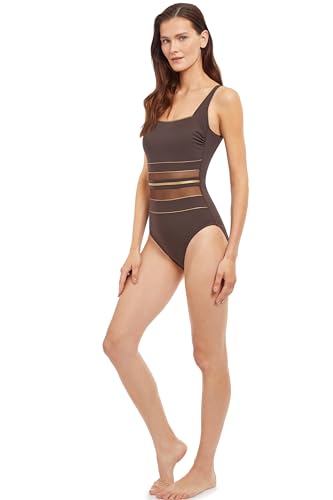 Gottex Women's Onyx Square Neck One Piece Swimsuit2