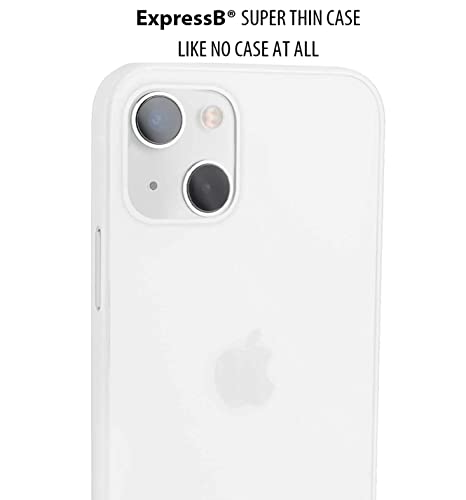 ExpressB® Back Cover for iPhone 15 | Minimal Protect | Ultra Thin Anti Scratch Matte Finish Case for iPhone 15 (White) 6 31eXvs7yAcL