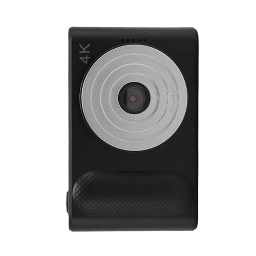 Cámara digital portátil Yunseity 48MP 4K negro miniatura 7