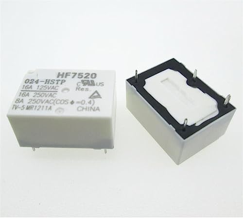Relais HF7520-024-HSTP boîtier DIP4 tension 24VDC intensité 16A