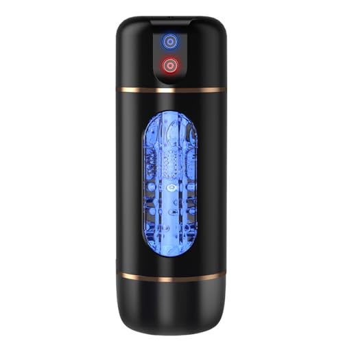 Hands Free Mastusbar Automatic Male Masterburbatar Adult Toy Sucking Machine Pussy Pocket Butt Masterbator Viboators Toys for Couples Silent Masterbuters Masterburtors Underwear 10219 (Black)