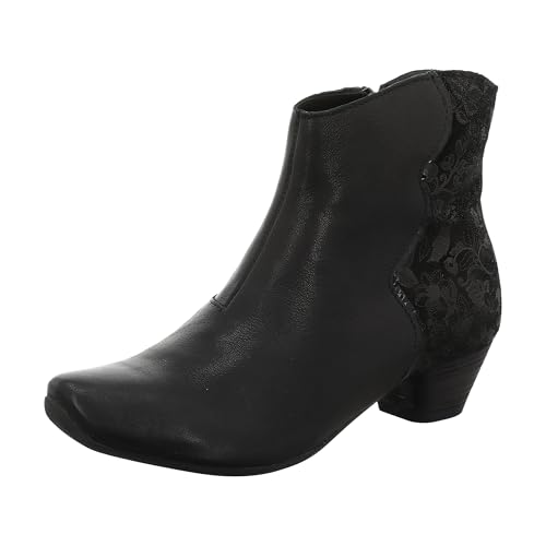 Bottine Think! Aida cuir doublé durable femme chaussure marche confortable ville