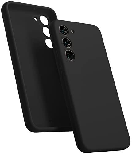 Coque silicone liquide Galaxy S23 Plus évite rayures et chutes