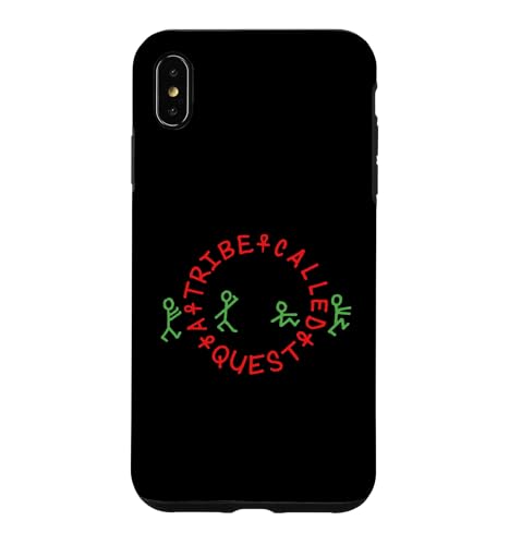 A Tribe Called Quest�����T�[�N�����S �u���b�N �X�}�z�P�[�X iPhone XS Max �p