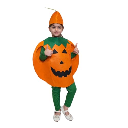 Image of Kaku Fancy Dresses Fruit and Vegetable Costume Paper Cutout with Cap For Kids | Healthy Food Costume For Boys & Girls (Tracksuit Not Included)