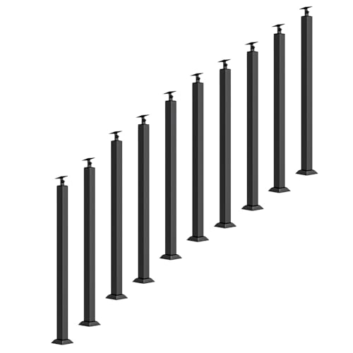 Metalowe słupki balustradowe, żelazne wrzeciona balustrady do wewnętrznych balustrad schodowych, tarasów, schodów, ogrodów i przebudowy schodów zewnętrznych