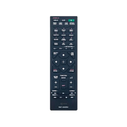 7SEVEN® Compatible for Sony Home Theatre Remote Original RMT-AM420U Model Suitable MHC-V72D HCD-M60D HCD-M80D MHC-M60D MHC-M80D MHC-V82D MHCV82D MHC-V77DW MHC-V81D Etc