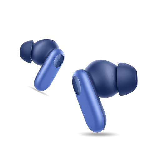 Image of Original Wireless Bluetooth Buds 2R Earbuds for Oneplus with Large 12.4mm Audio Drivers, Long-Lasting 38 Hours Playback, Quad Microphone Setup for Clear Voice Calls (Blue)