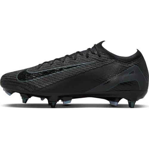 Nike Mercurial Vapor 16 Elite SG-Pro Fußballschuh mit Niedrigem Schaft, Zapatillas de fútbol Hombre, Black Black Deep Jungle, 40 EU