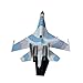 OQMAZO Die Cast Plane 1/100 Scale for Soviet Su27 Sukhoi Su-27 Flanker Fighter Jet Airplane Metal Military Plane Model Finished Metal Airplane