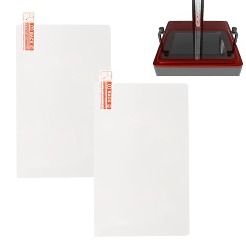 TUKNN Protectores Pantalla para Impresoras 3D Resina LCD, Screen Protector, Película Protectora Pantalla, Protectores de Pantalla de Resina, 2 PCS