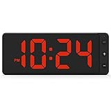 Large Red Abstract Wall Clocks product image