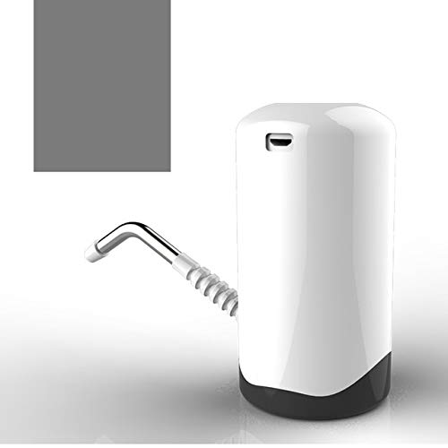 AFGVY Pump For Water Bottle Electric Pump Usb Rechargeable Drinking Water Dispenser Creative Bottled Water Pump Drinkware Kitchen Tool China white