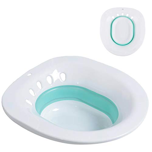 Sitz Bath for Toilet Seat - Hemorrhoid Treatment, Postpartum Care, Anal Postoperative Care