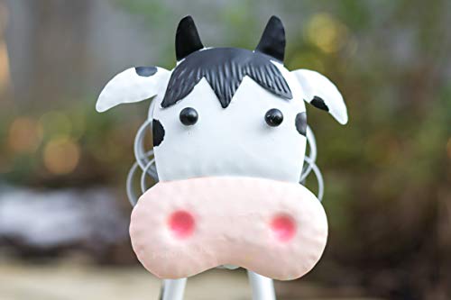 Outdoor Metal Cow Garden Ornament