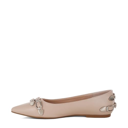 Golini Belt Buckle Detail Ballerinas2