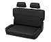 Bestop 39440-15 TrailMax II Fold and Tumble Black Denim All-Vinyl Rear Bench Seat for 1955-1995 CJ5, CJ7 and Wrangler YJ