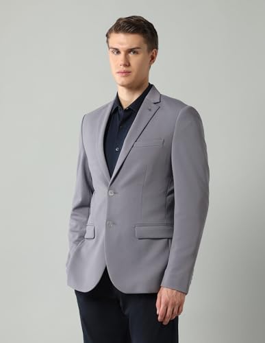 Image of Arrow Knitted Blazer for Men - Slim Fit, Button Closure Casual Blazer for Men