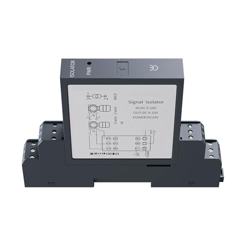 Isolateur de signal anti-interférence 0-75mV vers 0-5V pour régulation stable - 3