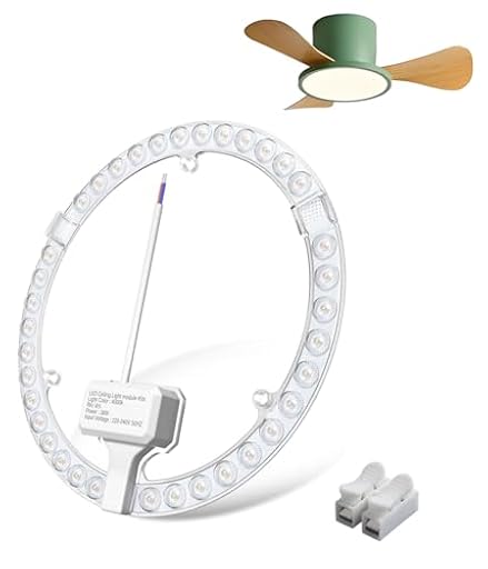 KINGYEENUO Módulo de fuente de luz LED de 36 W con soporte magnético, módulo de anillo redondo LED de 23 cm de diámetro, color blanco natural, 4000 K, para lámparas de techo, lámparas de pared | Ya disponible en tu tienda friki favorita! En mundofriki.es!